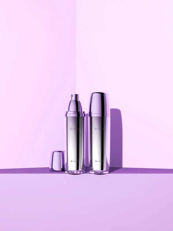 Flacon airless incurvé 50 ml