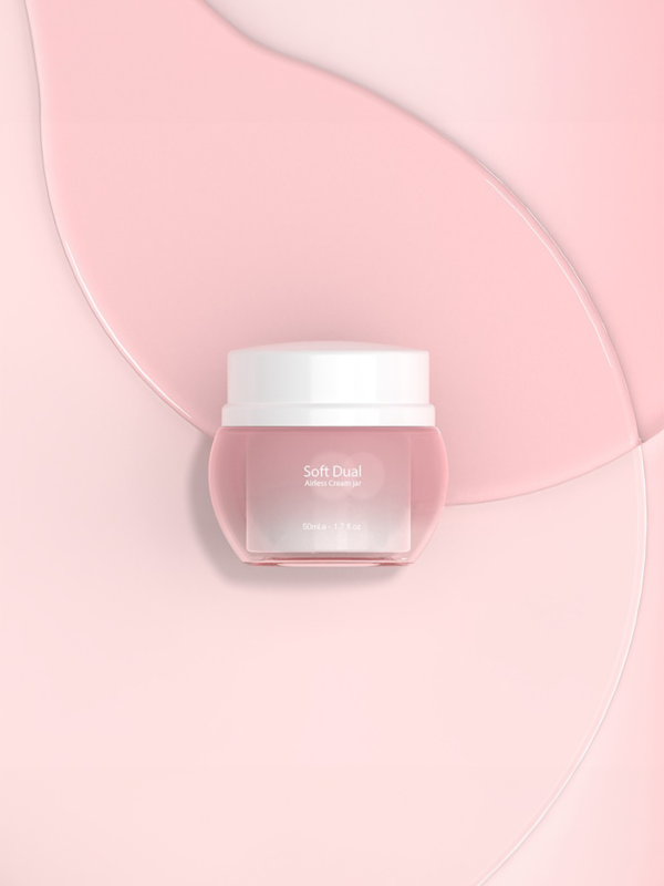 Soft Dual Airless Cream Jar